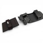 Curea Automată Bărbați din Piele Naturală Maro Închis 3.5 cm cu Sistem Tip Scăriță C008 - imagine 6