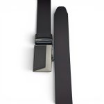 Curea Automată din Piele Naturală pentru Bărbați, Bordo, 3,5 cm, cu Sistem de Frânare și Cataramă Elegantă C006 - imagine 4