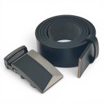 Curea Automată din Piele Naturală pentru Bărbați, Neagră, 3,5 cm, cu Sistem de Frânare și Cataramă Elegantă C006 - imagine 7