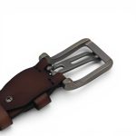 Curea Bărbătească Maro din Piele Naturală 4 cm pentru Blugi – Elegantă și Rezistentă C-014 - imagine 6