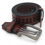 Curea Bărbătească Maro din Piele Naturală 4 cm pentru Blugi – Elegantă și Rezistentă C-014 - imagine 7