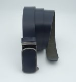 Curea MenStyle din piele naturală, cataramă cu prindere automată - imagine 3