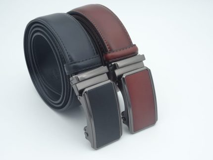Curea eleganta din piele naturală cu cataramă modernă
