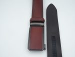 Curea eleganta din piele naturală cu cataramă modernă - imagine 4