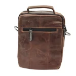 Geantă din piele Sunset Black Z & Sunrise Brown Z - imagine 3