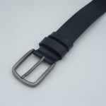 Curea din piele naturala, catarama cu pin - imagine 4
