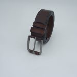Curea din piele naturală, design piele cataramă