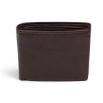 Portofel Bărbătesc din Piele Naturală Maro cu Închidere Magnetică și Protecție Card RFID PB02