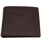 Portofel Bărbătesc din Piele Naturală Maro cu Închidere Magnetică și Protecție Card RFID PB02 - imagine 4