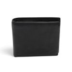 Portofel Bărbătesc din Piele Naturală Negru cu Închidere Magnetică și Protecție Card RFID PB02