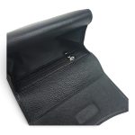 Portofel damă negru din piele naturală, cu închidere magnetică – EVROS PD-1835 - imagine 9