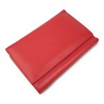 Portofel damă roșu din piele naturală, cu capsă – PD-1973-1ROSU - imagine 2
