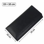 Portofel damă negru din piele naturală cu închidere magnetică EVROS PD-A1 - imagine 6