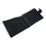 Portofel bărbați negru din piele naturală cu capsă – PB-005-13 - imagine 6