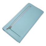 Portofel damă bleu din piele naturală EVROS PD-501-1B - imagine 3
