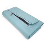 Portofel damă bleu din piele naturală EVROS PD-501-1B - imagine 7