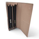 Portofel damă crem din piele naturală EVROS PD501-1C - imagine 6