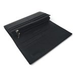 Portofel damă negru din piele naturală EVROS PD-501-1N - imagine 5