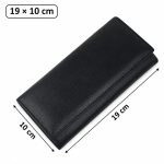 Portofel damă negru din piele naturală EVROS PD-501-1N - imagine 8