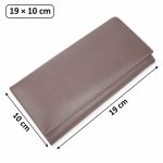 Portofel damă roz pal din piele naturală EVROS PD-501-1RP - imagine 8