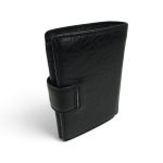 Set cadou bărbați EVROS SC-01 – Curea automată 3,5 cm și portofel din piele naturală, Negru - imagine 7
