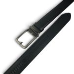 Set cadou bărbați EVROS SC-01 – Curea automată 3,5 cm și portofel din piele naturală, Negru - imagine 10