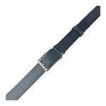 Curea bărbați bleumarin din piele naturală 3,5 cm, automată – 45918-2 - imagine 4
