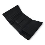 Portofel damă negru din piele naturală, magnetic – PD-A1973 - imagine 5