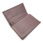 Portofel damă roz pal din piele naturală, magnetic – PD-A1973 - imagine 3
