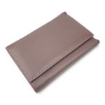 Portofel damă roz pal din piele naturală, magnetic – PD-A1973 - imagine 2