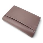 Portofel damă roz pal din piele naturală, magnetic – PD-A1973 - imagine 7